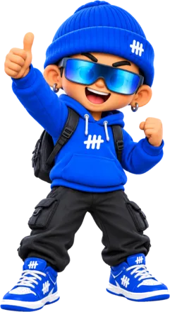The Recall First mascot giving a thumbs up